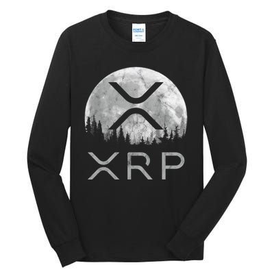 Xrp Moon Ripple Tall Long Sleeve T-Shirt