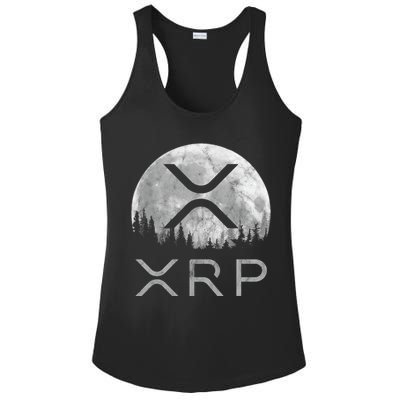Xrp Moon Ripple Ladies PosiCharge Competitor Racerback Tank