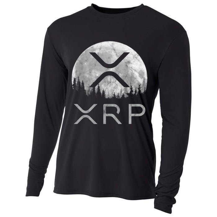 Xrp Moon Ripple Cooling Performance Long Sleeve Crew