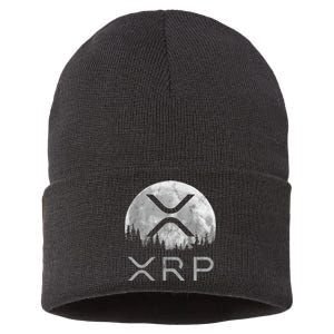 Xrp Moon Ripple Sustainable Knit Beanie