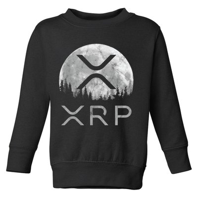 Xrp Moon Ripple Toddler Sweatshirt