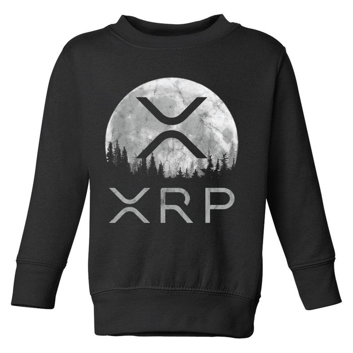 Xrp Moon Ripple Toddler Sweatshirt