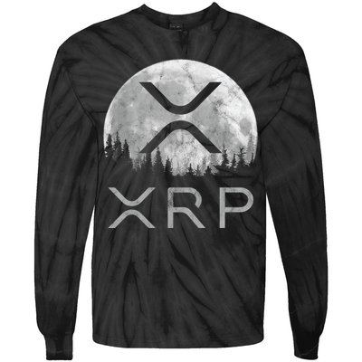 Xrp Moon Ripple Tie-Dye Long Sleeve Shirt