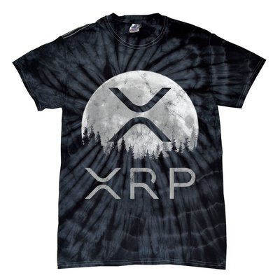 Xrp Moon Ripple Tie-Dye T-Shirt