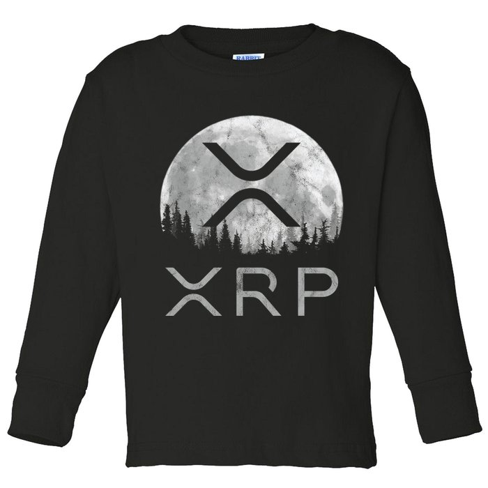 Xrp Moon Ripple Toddler Long Sleeve Shirt
