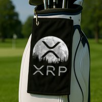 Xrp Moon Ripple Golf Towel