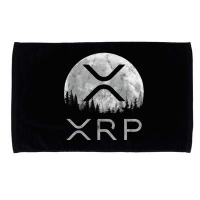 Xrp Moon Ripple Microfiber Hand Towel
