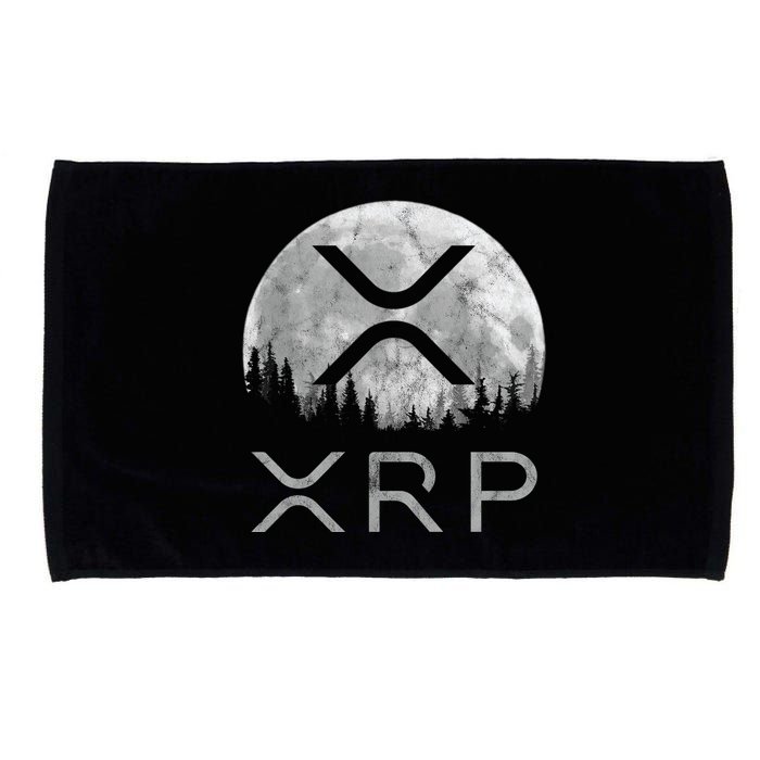 Xrp Moon Ripple Microfiber Hand Towel