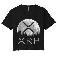 Xrp Moon Ripple Crop Top