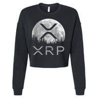 Xrp Moon Ripple Cropped Pullover Crew