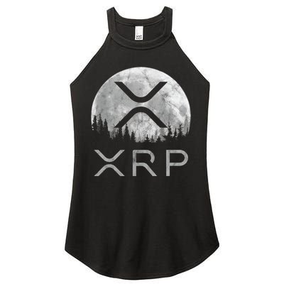 Xrp Moon Ripple Women's Perfect Tri Rocker Tank