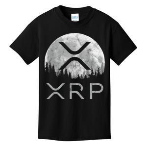 Xrp Moon Ripple Kids T-Shirt