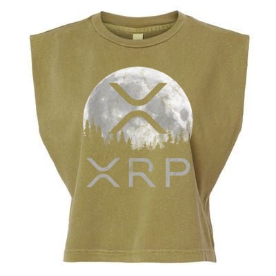 Xrp Moon Ripple Garment-Dyed Women's Muscle Tee