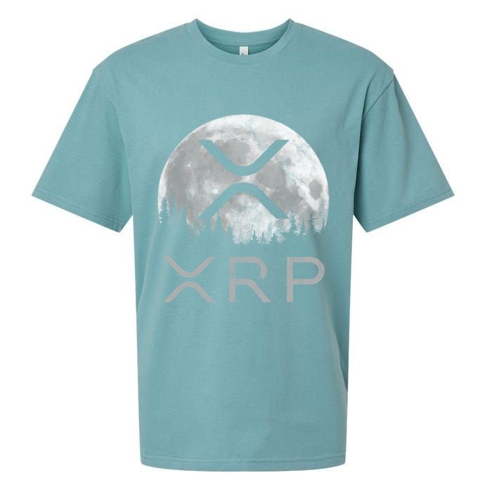 Xrp Moon Ripple Sueded Cloud Jersey T-Shirt