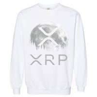 Xrp Moon Ripple Garment-Dyed Sweatshirt