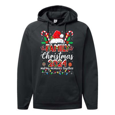 Xmas Matching Squad Santa Elf Funny Family Christmas 2024 Gift Performance Fleece Hoodie