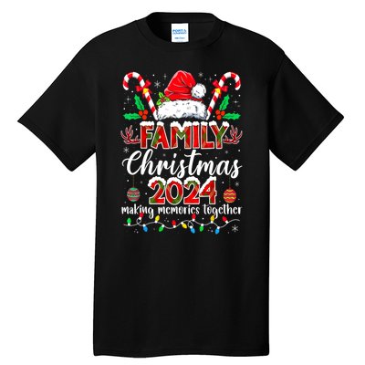 Xmas Matching Squad Santa Elf Funny Family Christmas 2024 Gift Tall T-Shirt