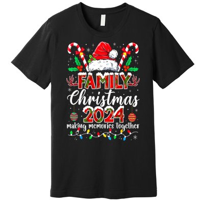 Xmas Matching Squad Santa Elf Funny Family Christmas 2024 Gift Premium T-Shirt