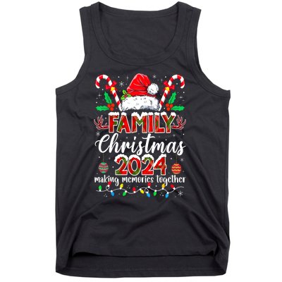 Xmas Matching Squad Santa Elf Funny Family Christmas 2024 Gift Tank Top