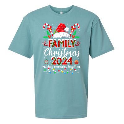 Xmas Matching Squad Santa Elf Funny Family Christmas 2024 Gift Sueded Cloud Jersey T-Shirt