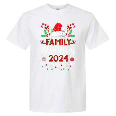 Xmas Matching Squad Santa Elf Funny Family Christmas 2024 Gift Garment-Dyed Heavyweight T-Shirt