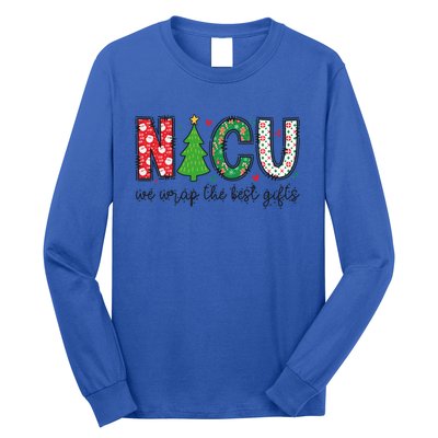 Xmas Nicu Nurse Christmas We Wrap The Best Presents Gift Long Sleeve Shirt