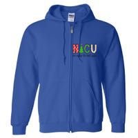 Xmas Nicu Nurse Christmas We Wrap The Best Presents Gift Full Zip Hoodie