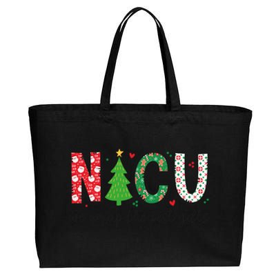 Xmas Nicu Nurse Christmas We Wrap The Best Presents Gift Cotton Canvas Jumbo Tote