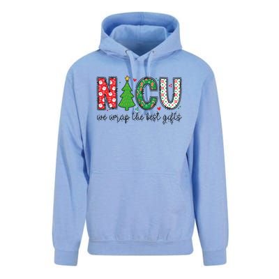 Xmas Nicu Nurse Christmas We Wrap The Best Presents Gift Unisex Surf Hoodie