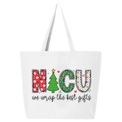 Xmas Nicu Nurse Christmas We Wrap The Best Presents Gift 25L Jumbo Tote