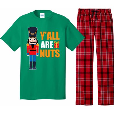 Xmas Nutcracker Saying Fun Quotes Nuts Family Mom Dad Pajama Set