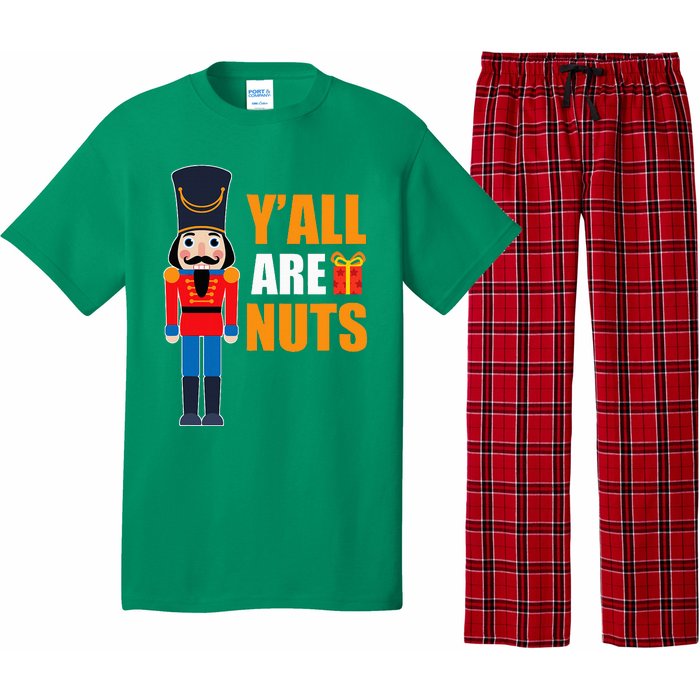 Xmas Nutcracker Saying Fun Quotes Nuts Family Mom Dad Pajama Set