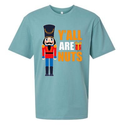 Xmas Nutcracker Saying Fun Quotes Nuts Family Mom Dad Sueded Cloud Jersey T-Shirt