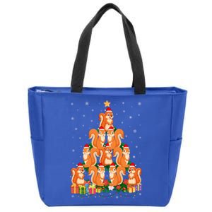 Xmas Outfit For Chipmunk Squirrels Lovers Ugly Xmas Great Gift Zip Tote Bag