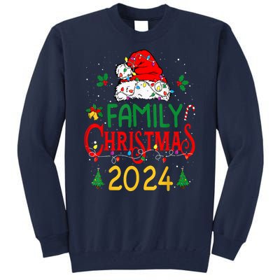 Xmas Outfits Team Santa Elf Squad Family 2024 Christmas Matching Gift Tall Sweatshirt