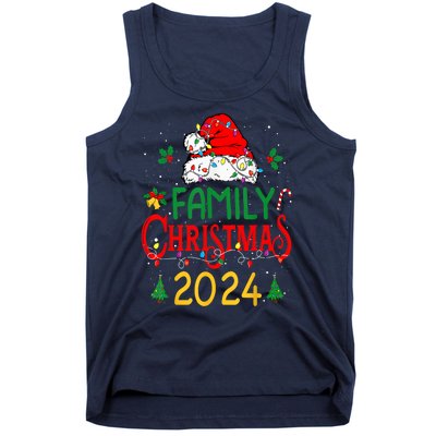 Xmas Outfits Team Santa Elf Squad Family 2024 Christmas Matching Gift Tank Top