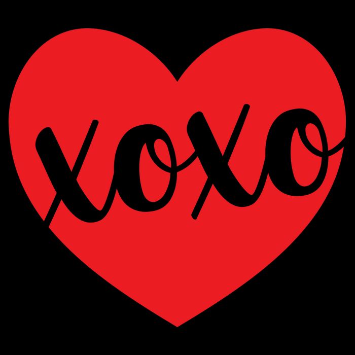 Xoxo Valentines Heart Visor