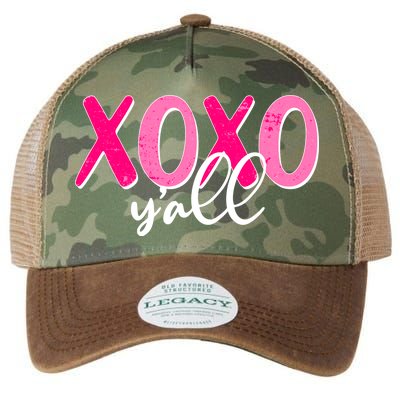 XOXO Y'all Valentines Day Legacy Tie Dye Trucker Hat