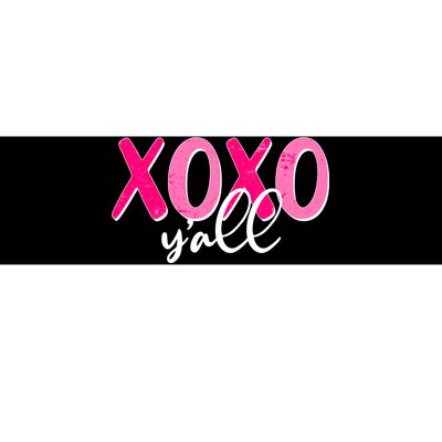 XOXO Y'all Valentines Day Bumper Sticker