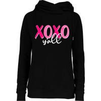 XOXO Y'all Valentines Day Womens Funnel Neck Pullover Hood