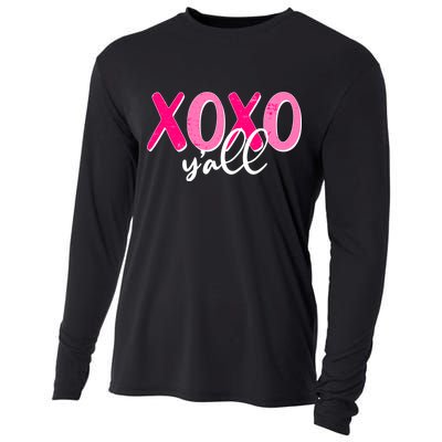 XOXO Y'all Valentines Day Cooling Performance Long Sleeve Crew