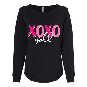 XOXO Y'all Valentines Day Womens California Wash Sweatshirt