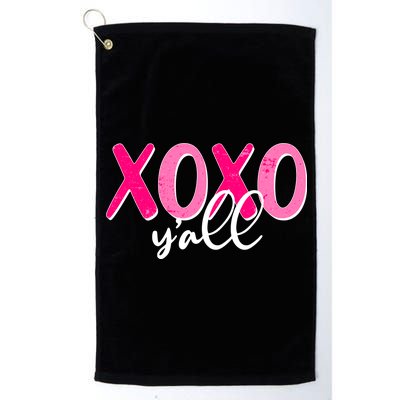 XOXO Y'all Valentines Day Platinum Collection Golf Towel