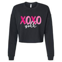 XOXO Y'all Valentines Day Cropped Pullover Crew