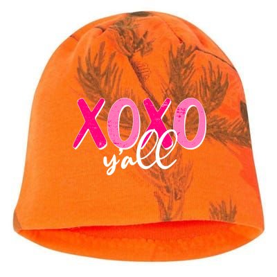 XOXO Y'all Valentines Day Kati - Camo Knit Beanie