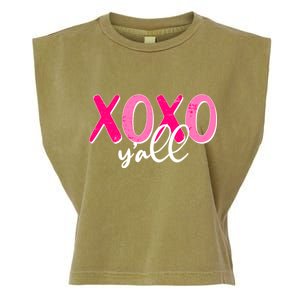 XOXO Y'all Valentines Day Garment-Dyed Women's Muscle Tee