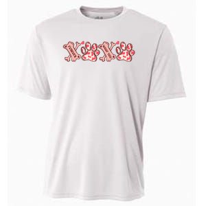 Xoxo Paw Dog Valentine Day Cooling Performance Crew T-Shirt