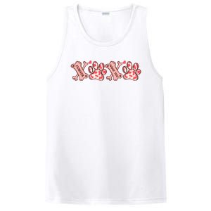 Xoxo Paw Dog Valentine Day PosiCharge Competitor Tank