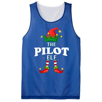 Xmas Pilot Elf Family Matching Christmas Pajama Gift Mesh Reversible Basketball Jersey Tank