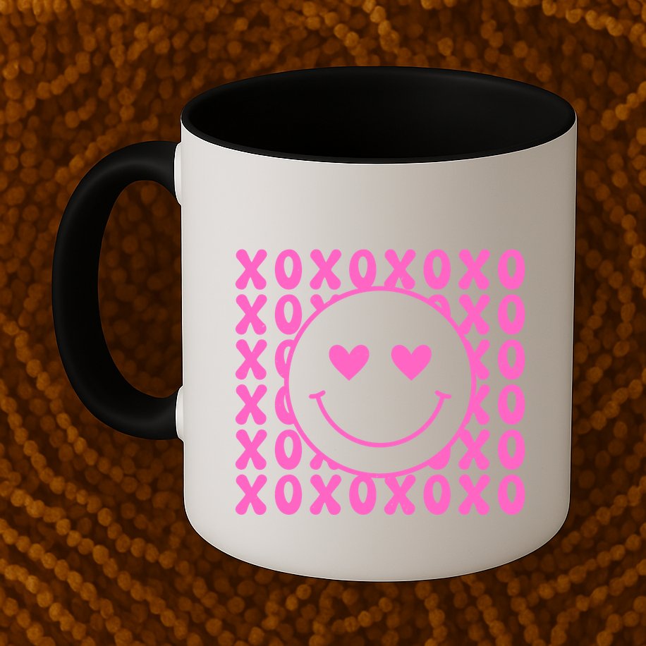 Xoxo Pink Logo Valentines Mug
